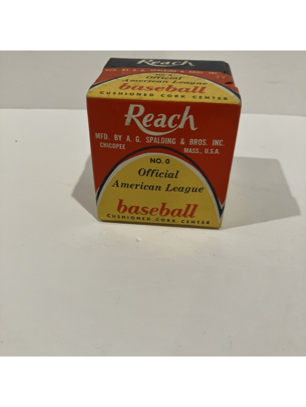 VINTAGE 1960's Reach Spalding Joe Cronin American League Baseball NEW SEALED BOX